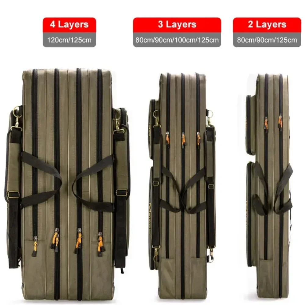 1A*2/3 layer 80/90/100/120CM F - Fishing Rod Case ulasan dan harga